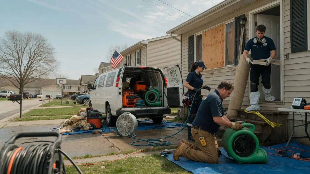 Water Damage Restoration in Saint Francis, WI near me